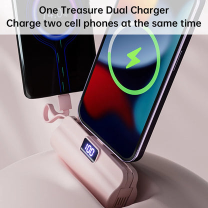 2A5V Mobile Power Supply Kit Without Battery Detachable 18650 21700 Power Bank Wireless Fast Charging Mobile Power Supply Kit