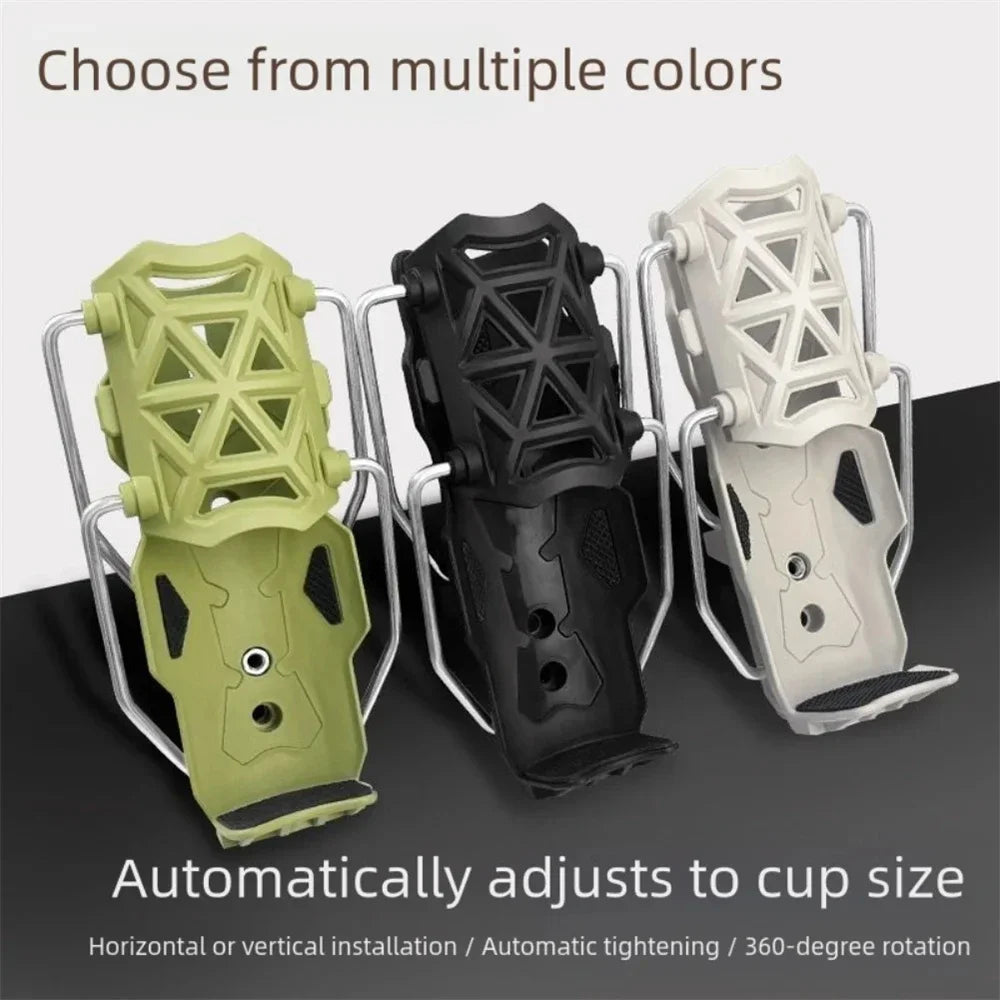 Adjustable Motorcycle Bike Cup Holder Handlebar Water Bottle Bike Mount For 32-77mm For Harley Honda Suzuki Yamaha,Kawasaki KTM