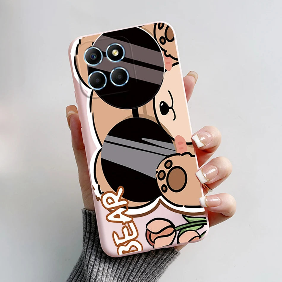 For Honor X6 5G Case VNE-LX1 VNE-LX2 VNE-LX3 Phone Cover Popular Astronaut Soft Funda For Honor X8 TFY-LX1 HonorX8 Bumper Coque