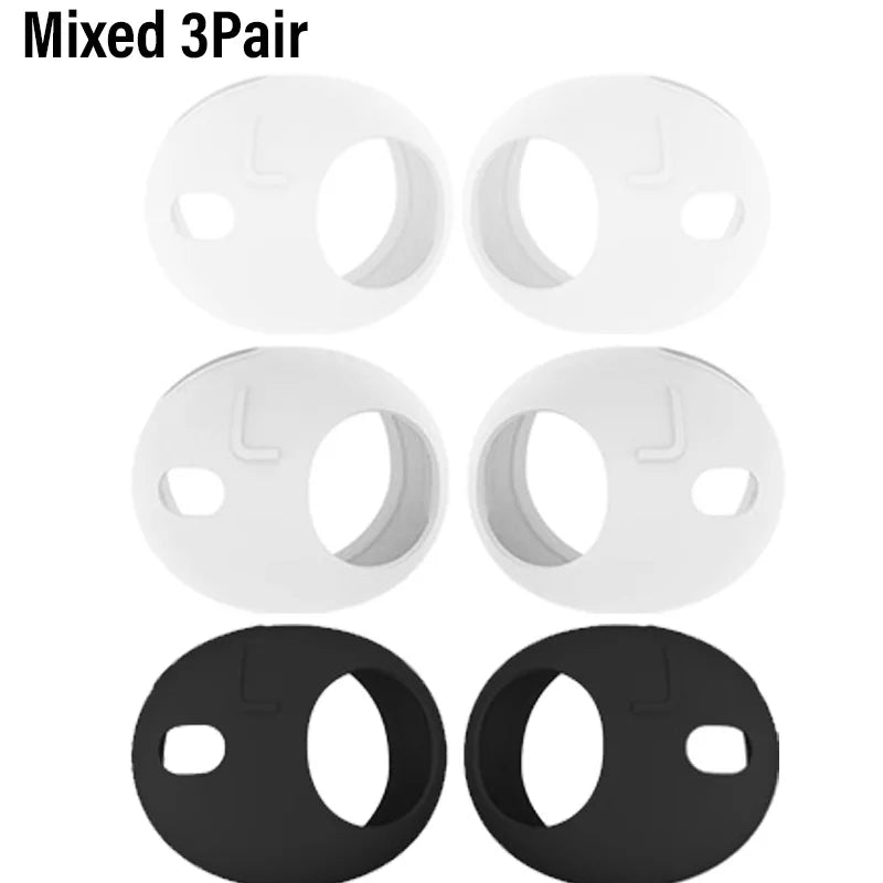Silicone Ear Tips Cover For AirPods Pro 3 Anti-Slip Earbuds Covers Tip Detachable Ear Caps Hearphone Protector For Air Pods Pro3