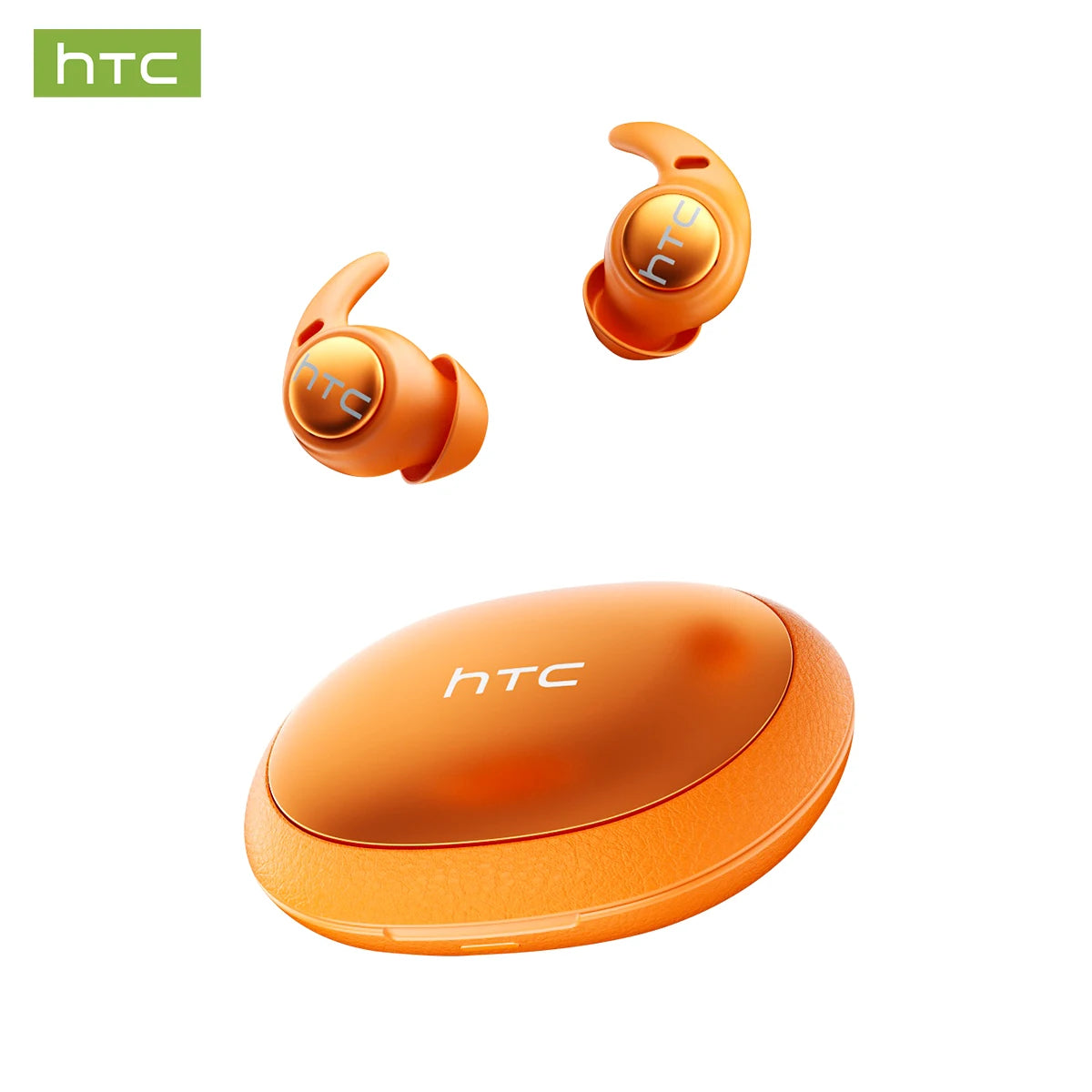 Wireless Bluetooth Headphones HTC NE76 Earbuds AI Smart Translation Earphones 30-Hour Battery Life For music office work sleep