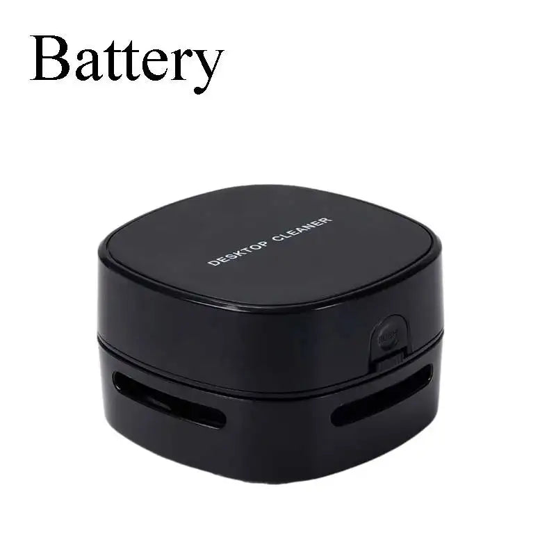 Handheld Mini Desktop Vacuum Desktop Cleaner  Cleaning  Energy Saving 360 Degree Rotation For Keyboard Home Office School