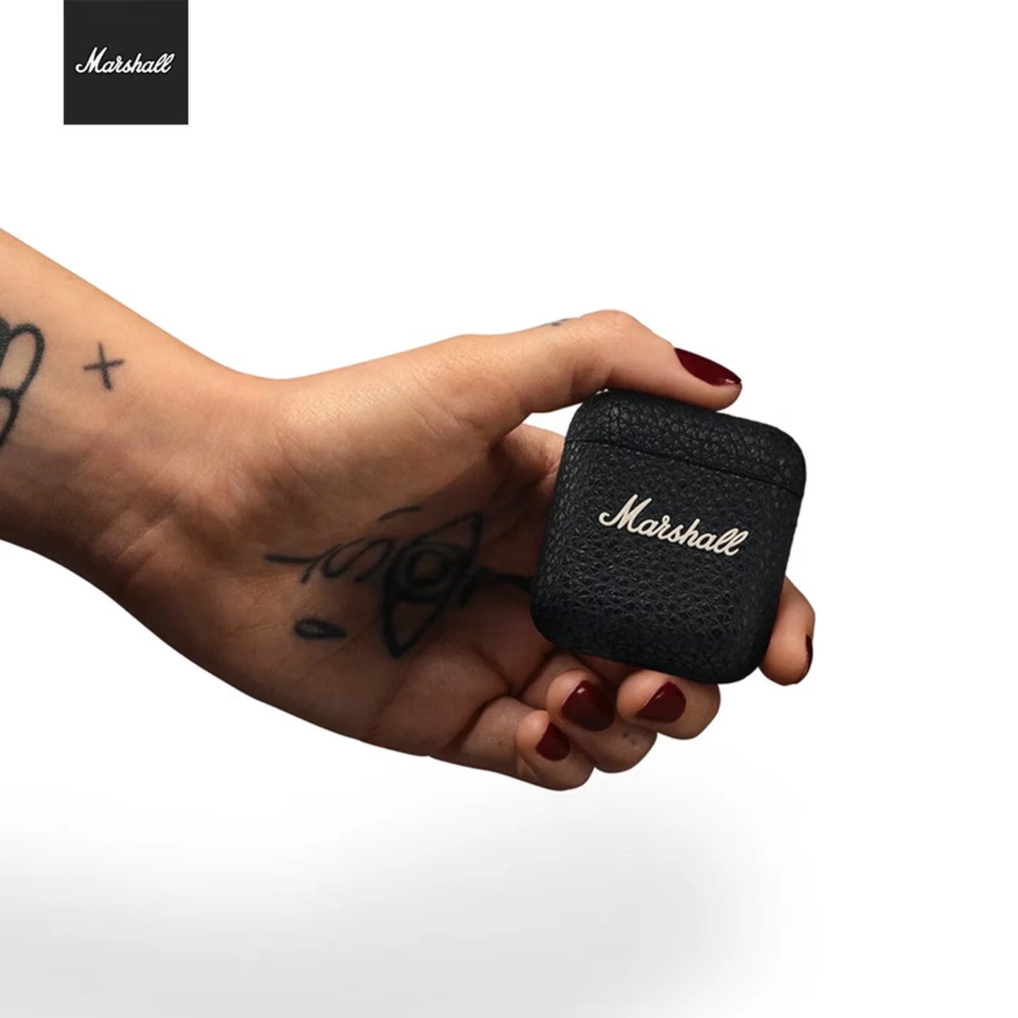 Original Marshall MINOR III TWS Bluetooth Earphones Active Noise Reduction True Wireless Long Range Outdoor Festival Gift Black