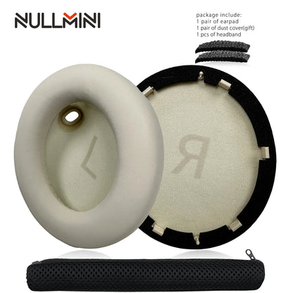 NullMini Replacement Earpads for Anker Soundcore Space One, S1, S-1 Headphones Headband Ear Cushion Earmuff Sleeve Headset