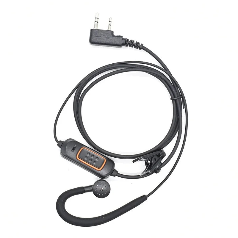 K-head Universal Headset Mic Walkie Talkie Earphones Soft Accessories for BaoFeng UV-5R UV-5RH UV-21 PRO Quansheng UV-K6