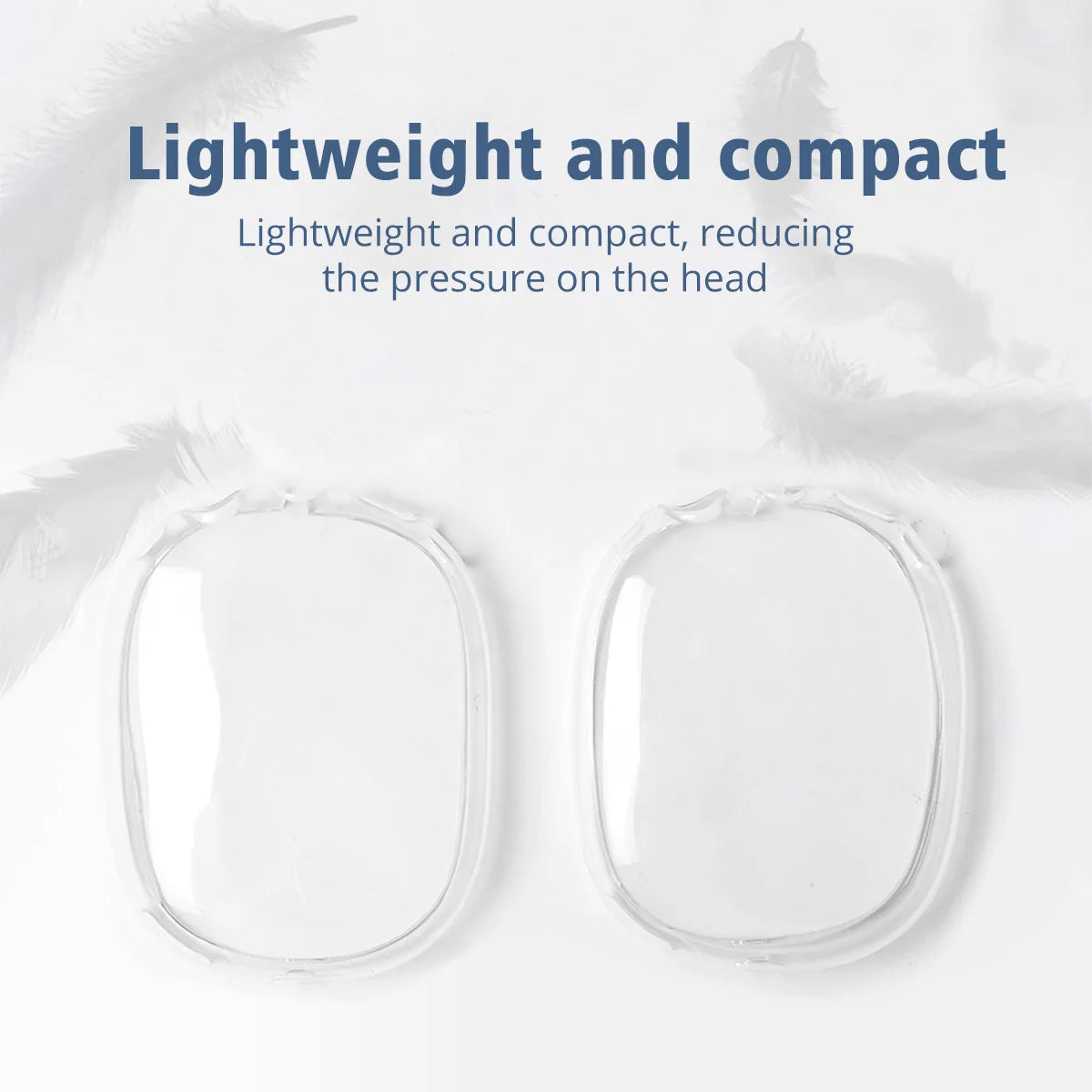 For AirPods Max Transparent Case Soft TPU Anti-Scratch Cover Sleeve Protective Cases For Apple AirPods Max Headphone Accessories