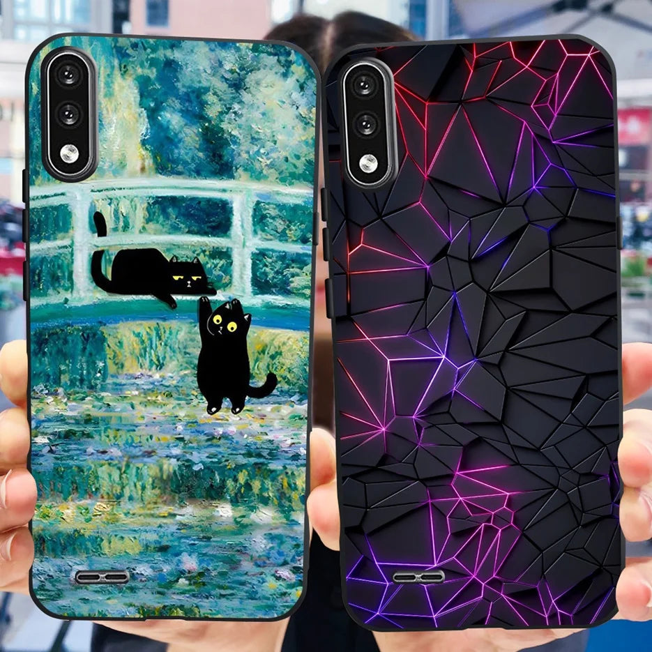 For LG K22 2020 Case LM-K200 New Fashion Painted Cover Shockproof Phone Case For LG K22 K 22 LGK22 Soft Fundas 6.2'' Coque Shell