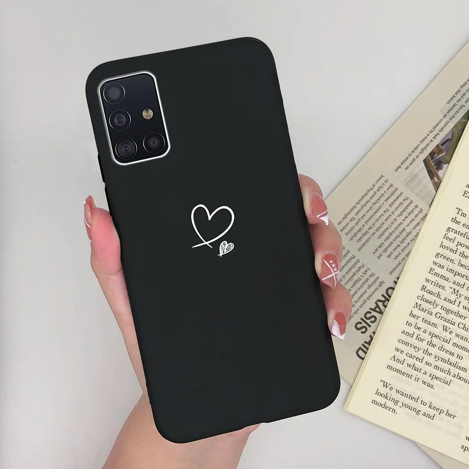 For Samsung Galaxy A51 Case Cover Soft Silicone TPU Bumper Phone Case for Samsung A31 A71 A515 A515F A 71 51 31 Coque Funda Capa