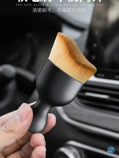 Pcs Car Interior Dust Sweeping Soft Brush Car Washing Tool Keyboard Gap Car Dust Brush out Trend Cleaning Brush