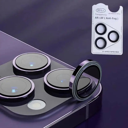 1Pc AR+AF Camera Lens Ring Glass For IPhone 15 16 Pro Max 16pro 15plus Lens Screen Protector Tempered Glass For IPhone 16pro Max