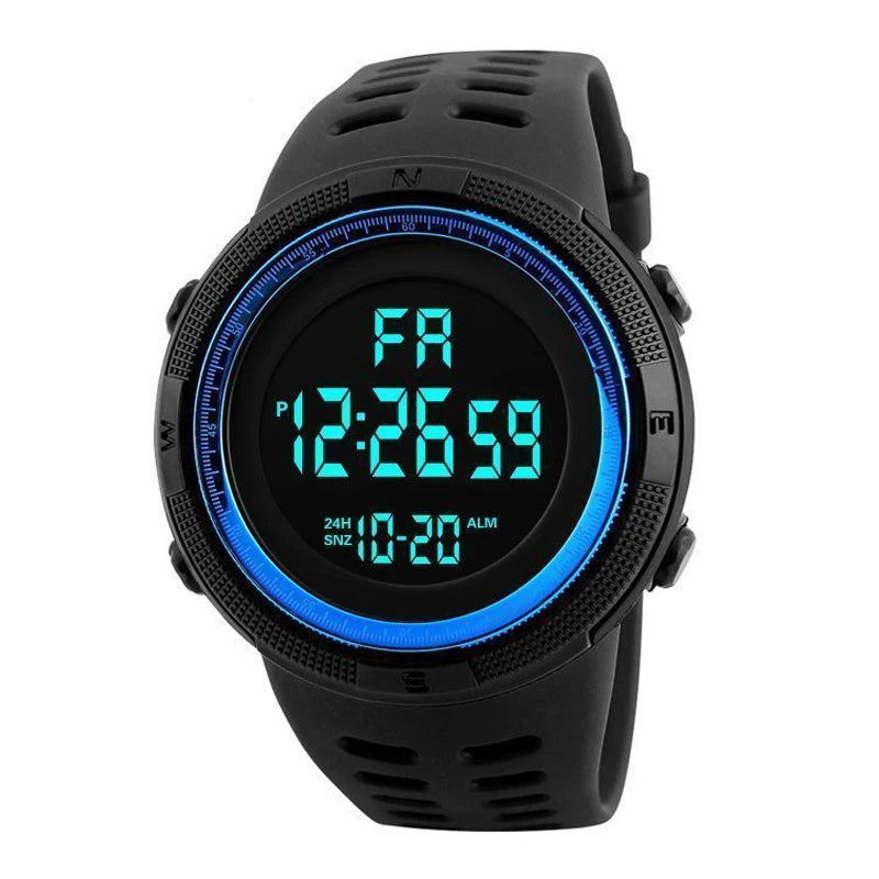 Men's Digital Watches Multifunction Military Men Sports Wristwatch Sweatproof Luminous Man Student Electronic Watch
