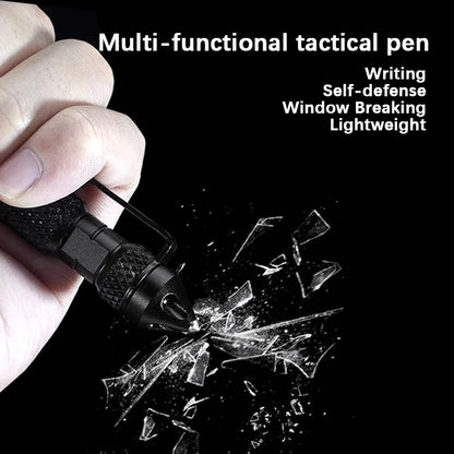 High Quality Metal Military Tactical Pen School Student Office Ballpoint Pens Emergency Glass Breaker Self Defense EDC Supplies