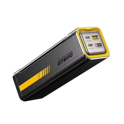 AOHI The Future Starship Power Bank 240W 27600mAh Large Capacity LED Display Power Bank with 3FT C-C Cable Two-way Quick Charge