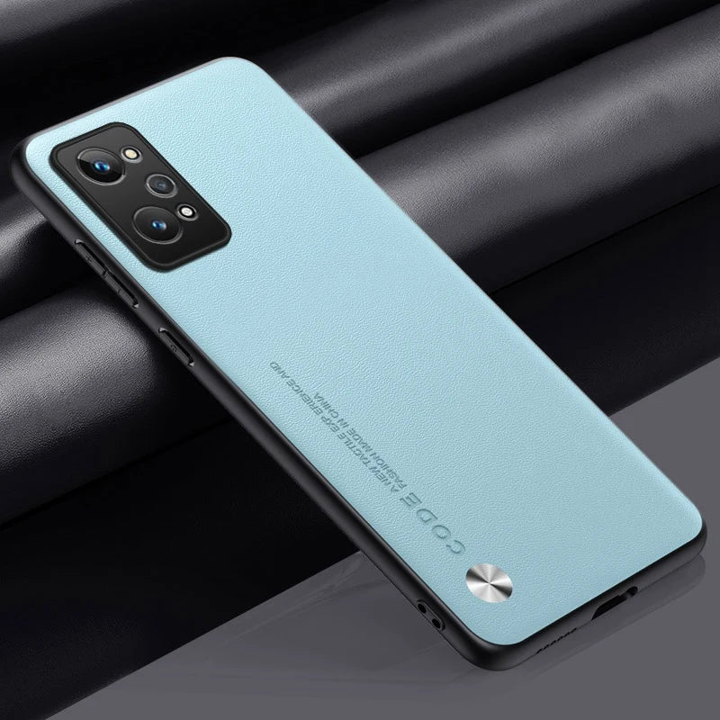 Luxury PU Leather Case For Realme GT Neo 3T Q5 Pro Back Cover Silicone Protection Phone Case For Realme GT Neo 2 Neo2 GT2 5G
