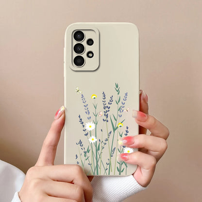 Case For Samsung Galaxy A13 A 13 4G 5G New Design Soft Liquid Silicone Full Coverage Back Cover Anti Slip Shockproof Bumper Capa