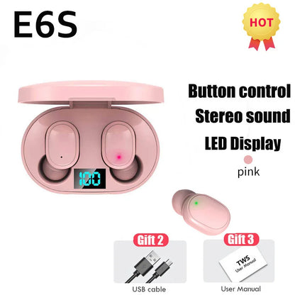 Wireless Headphones Bluetooth 5.1 Headset Noise Cancelling Headband Sport Running Earbuds Earphones With Mic For iPhone Xiaomi