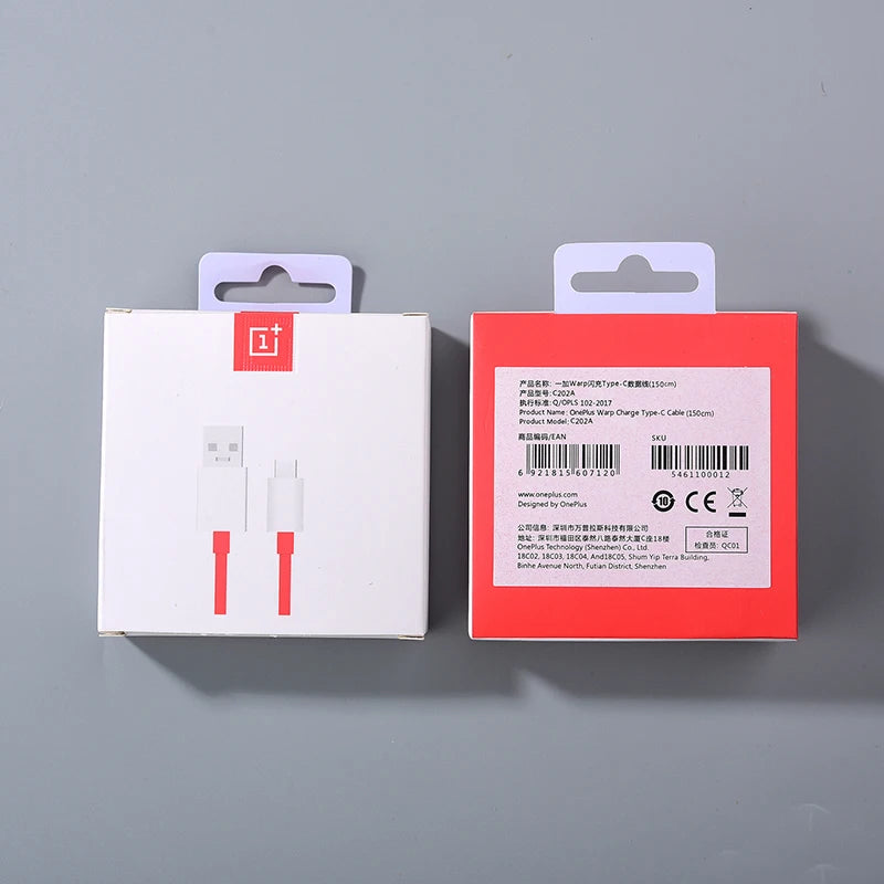 100W 80W 65W OnePlus SuperVOOC Warp Charge USB Type C Cable 1/2/3 M Wire Cord For one plus 1+ 11 10 9 8 T R Pro Nord CE 2 3 4 T