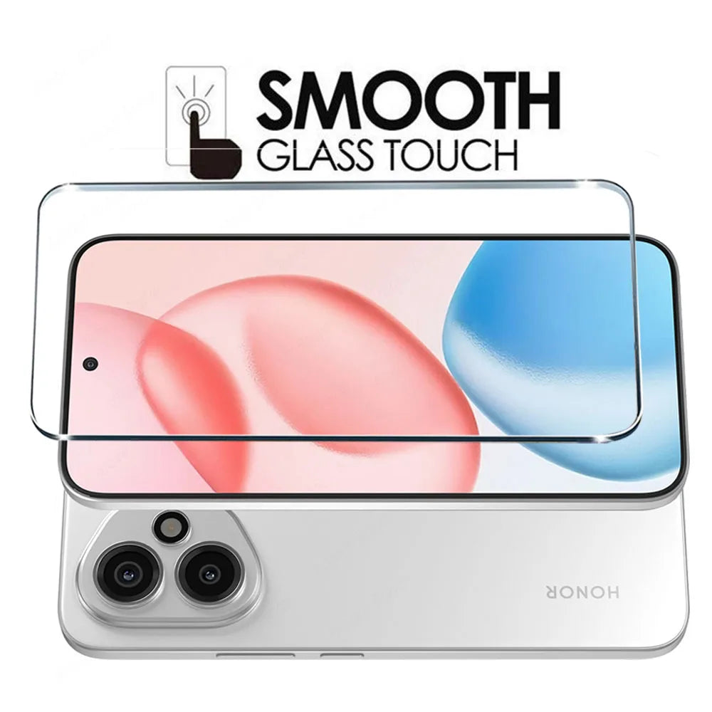 4Pcs HD Protective Glass For Honor 400 lite 200 90 lite X7B X8B X7A Screen Protector For Honor 400 200 lite Tempered Glass