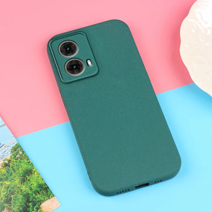 For Moto G85 Sand Matte Soft Silicon Full Protect Shockproof Anti-Slip Case For Motorola Moto G85 G55 G35 G75 G45 5G Phone Cover