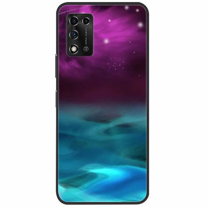 For ZTE Libero 5G II Case Marble Soft Silicone Protective Back Covers for ZTE Libero 5G III A202ZT 2022 5GIII Flower Coque TPU