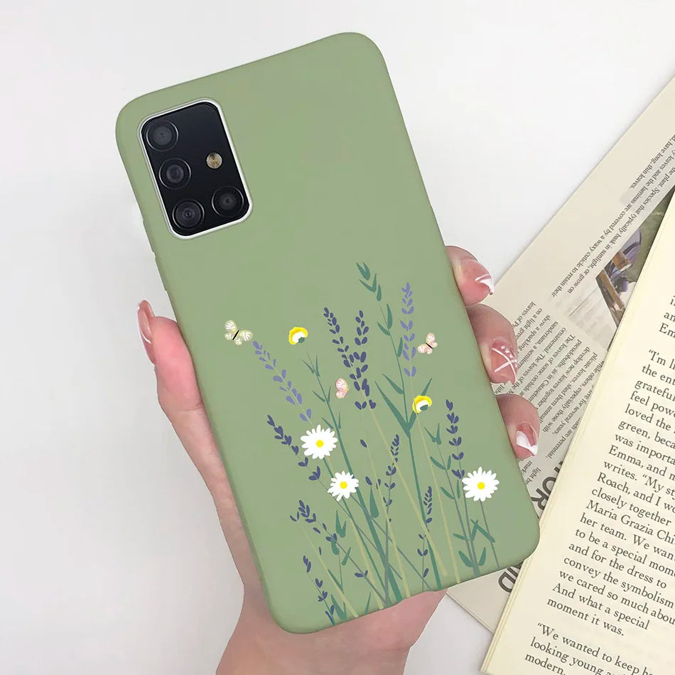 For Samsung Galaxy A51 Case Cover Soft Silicone TPU Bumper Phone Case for Samsung A31 A71 A515 A515F A 71 51 31 Coque Funda Capa