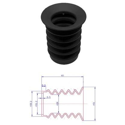 33-38mm Recoil Eye monocular screen Protector for Infrared Thermal Night vision Rubber Eye Cup Eyepiece Cover Guards Anti Impact