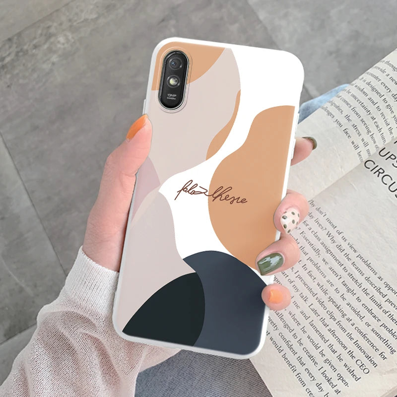 For Redmi 9AT 9A 9at Back Cover Protective Case Soft Silicone Cute Cartoon Cat Frog Funda Phone Case For Xiaomi Redmi 9C 13C 14C