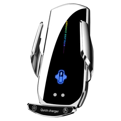 Car Wireless Charger For Phone, Air Outlet 15W Car Wireless Charging Cradle, Clip Automatic Induction Opening And Closing