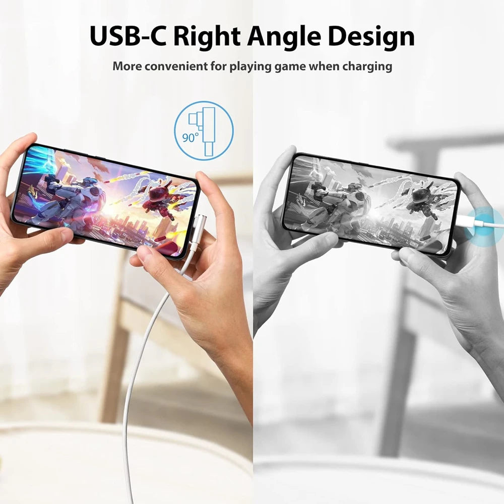 90W Max EU Fast Charger For Xiaomi 13 14 15 Ultra 15T 17 Pro Redmi Note 14 15 Pro POCO F6 F7 F8 X7 X8 Pro Type C USB Elbow Cable
