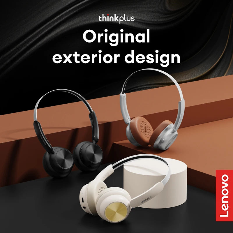 Original Lenovo TH66 Wireless Earbuds Bluetooth 5.4 HiFi Sound Headphones Noise Reduction Gaming Earphones Deep Bass Headsets