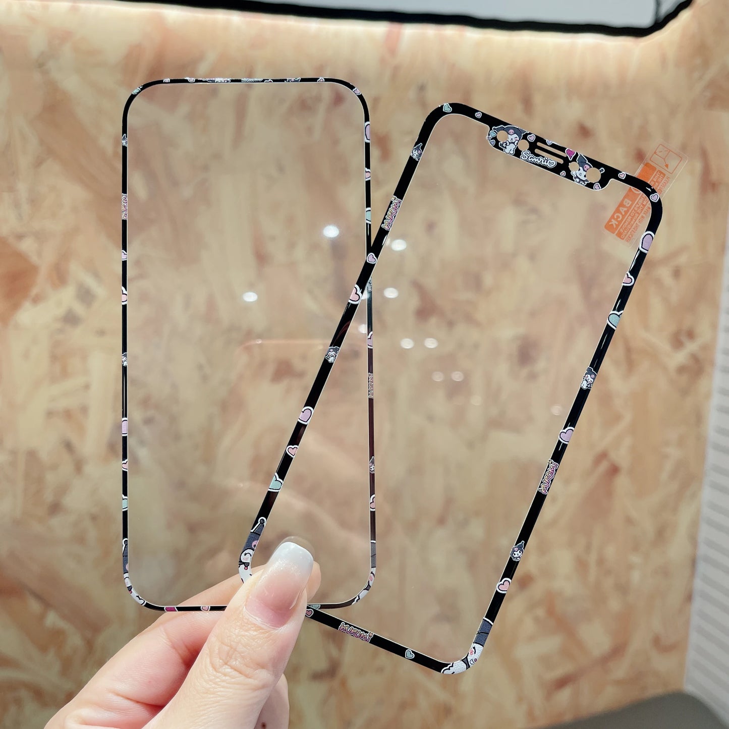 Sanrio Hello Kitty Tempered Glass for iPhone 17 16 15 14 13 12 11 Pro Max Screen Protector for 14plus 15plus Protective Film