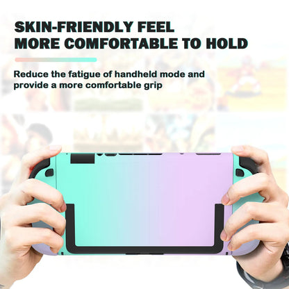 New Skin-friendly Shell For Switch 2 Protective Cover With Screen protector Joystick Caps JoyCon Controller Game Accessories