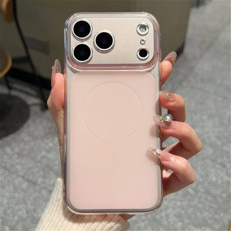 Luxury Ultra Slim Translucent Soft Silicone Phone Case For IPhone 17 Air 16 15 14 13 12 Pro Max 11 Lens Protection Matte Cover