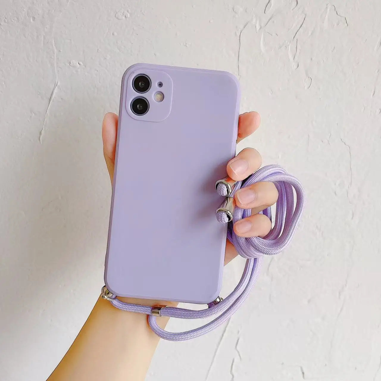 Crossbody Lanyard Phone Case For VIVO V30E V40 SE Lite V27E V25 Y21 Y33S Y22 Y53S Y35 Y36 Y38 Y28 Necklace Strap Rope Cover