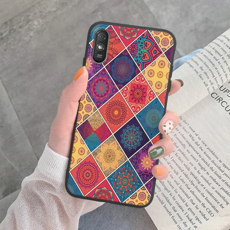 For Redmi 9AT 9A 9at Back Cover Protective Case Soft Silicone Cute Cartoon Cat Frog Funda Phone Case For Xiaomi Redmi 9C 13C 14C