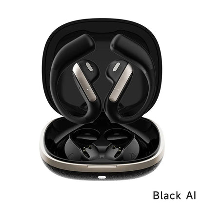 Smart Wireless Bluetooth 5.4 Headphones with AI Simultaneous Interpretation Long Battery Life Open-Ear Sports Headphones Yj55