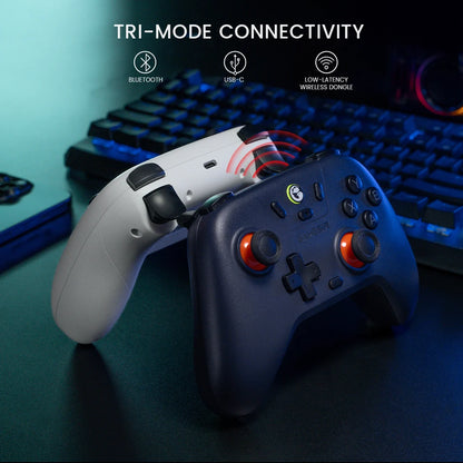GameSir Nova Lite Wireless Gamepad, Game Controller for Switch, Android, iOS, PC and Steam Games Hall Effect PC Joysticks