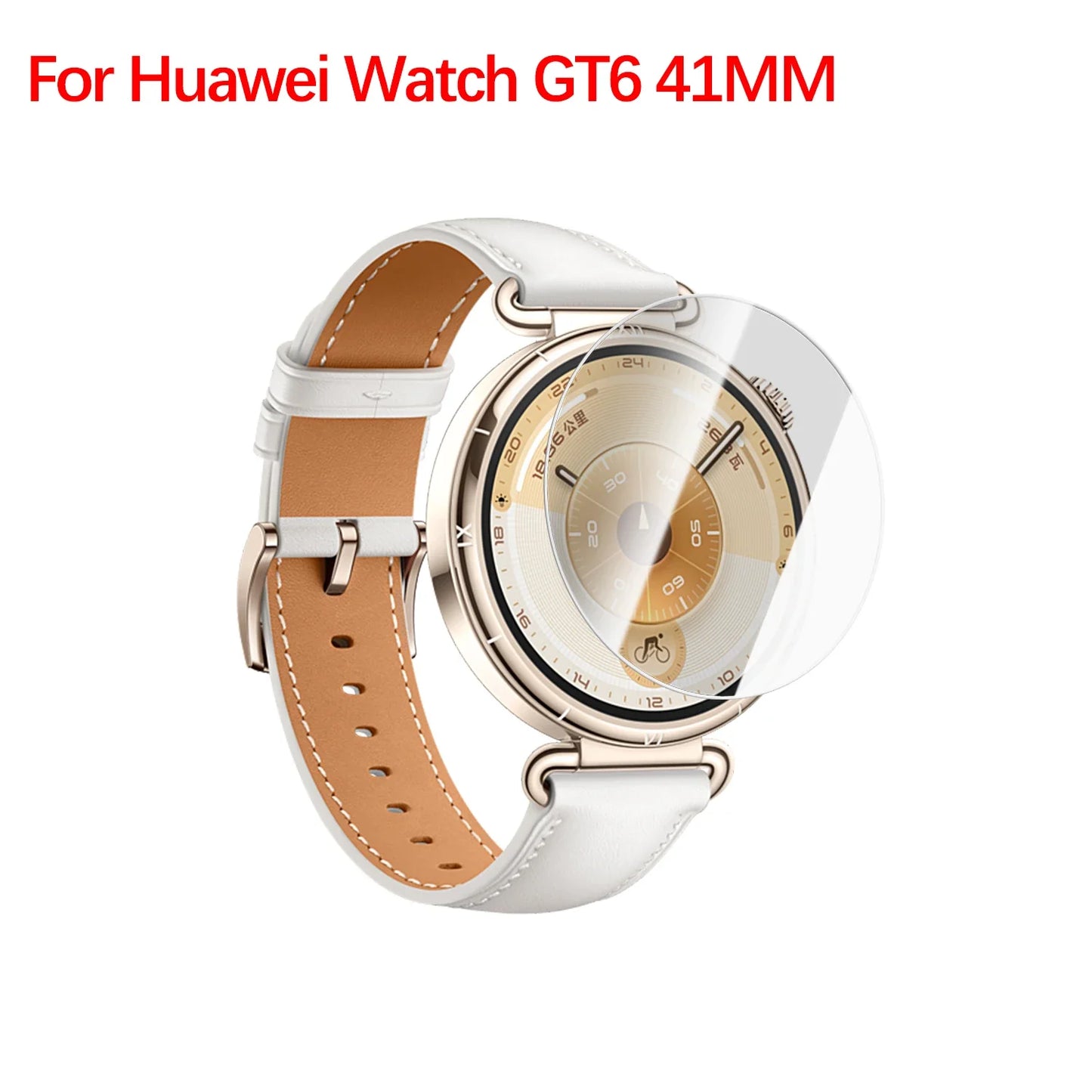 Tempered Glass Screen Protector for Huawei Watch GT6 46mm 41mm GT 6 Pro HD Clear Anti-Scratch Protective Film Full Coverage