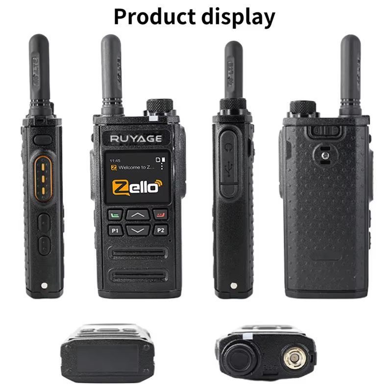 Ruyage RY65 Zello Push-to-Talk 4G LTE Long Range PoC Radio
