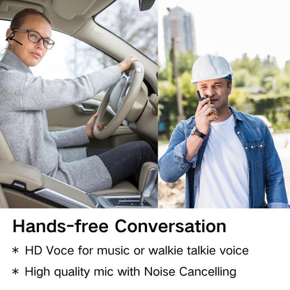 Ruyage Bluetooth PTT Headset for Analog Two Way Radio