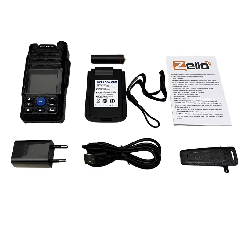 Ruyage ZL50 Zello Push-to-Talk 4G LTE Long Range PoC Radio