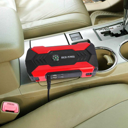 Car Jump Starter 800A 28000mAh with LCD & LED Light