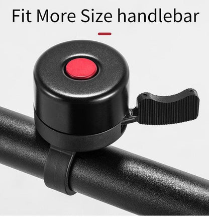 Bicycle Bell Ordinary Classical Handlebar Bell Ring Cycling Bike Bike Bell Sound Road Bike Horn Bicycle Accessories All Metal Body Loud Decent Tone Bicycle Ring Bell For Adults And Kids
