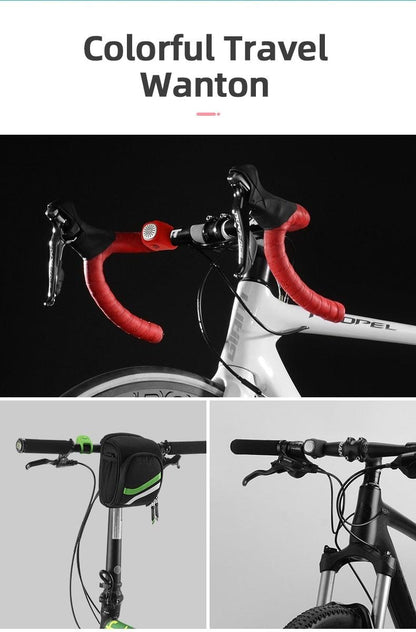 Electric Cycling Bell 90 dB Horn Rainproof  Bicycle Handlebar Silica Gel Shell Ring Bike Bell Bicycle Accessories Electric Cycling Bells Water-Resistant Cycling Bells Horn Loud Bicycle Horns Bicycle Accessories
