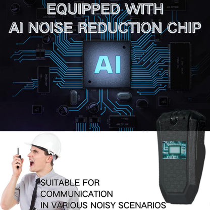 Ruyage AI Noise Reduction Headset Cable for Analog Two Way Radio