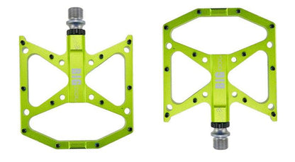 New Ultralight Bicycle Pedals Part Anti-Slip Aluminum Body Road Flat Foot Cycling Sealed 3 Bearing Mountain Bike Pedal Mountain Bike Pedals, Ultra Strong  Machined Bicycle Flat Alloy Pedals Non-Slip