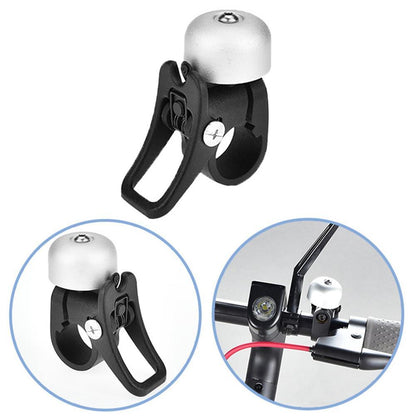 Scooter Bell Horn Aluminum Alloy Bell For Electric Scooter Loud Siren Kid Bike Scooter Bells Cycling Accessories Alloy Bike Bell Classic Bicycle Bell Loud Sound Bike Ring For Road Bike Mountain Bike City Bike