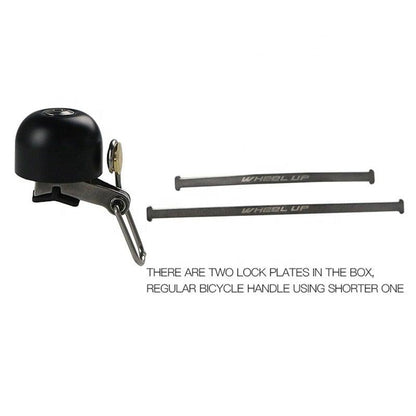 Stainless Bicycle Bell Ring Bike Horn Ordinary Handlebar Bell Horn Crisp Sound Safety Bike Alarm Bell With Mounting Lock Plate Bicycle Bike Bell Classic Bicycle Bell Makes Loud Sound For Road Bike Mountain Bike Sports